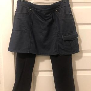 Athleta skirt leggings size M.